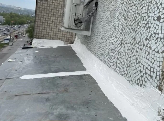 герметизация крыши балкона